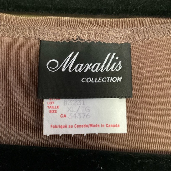 Vintage Marallis Slinky Stretchy Open Front Cardigan - Picture 3 of 5